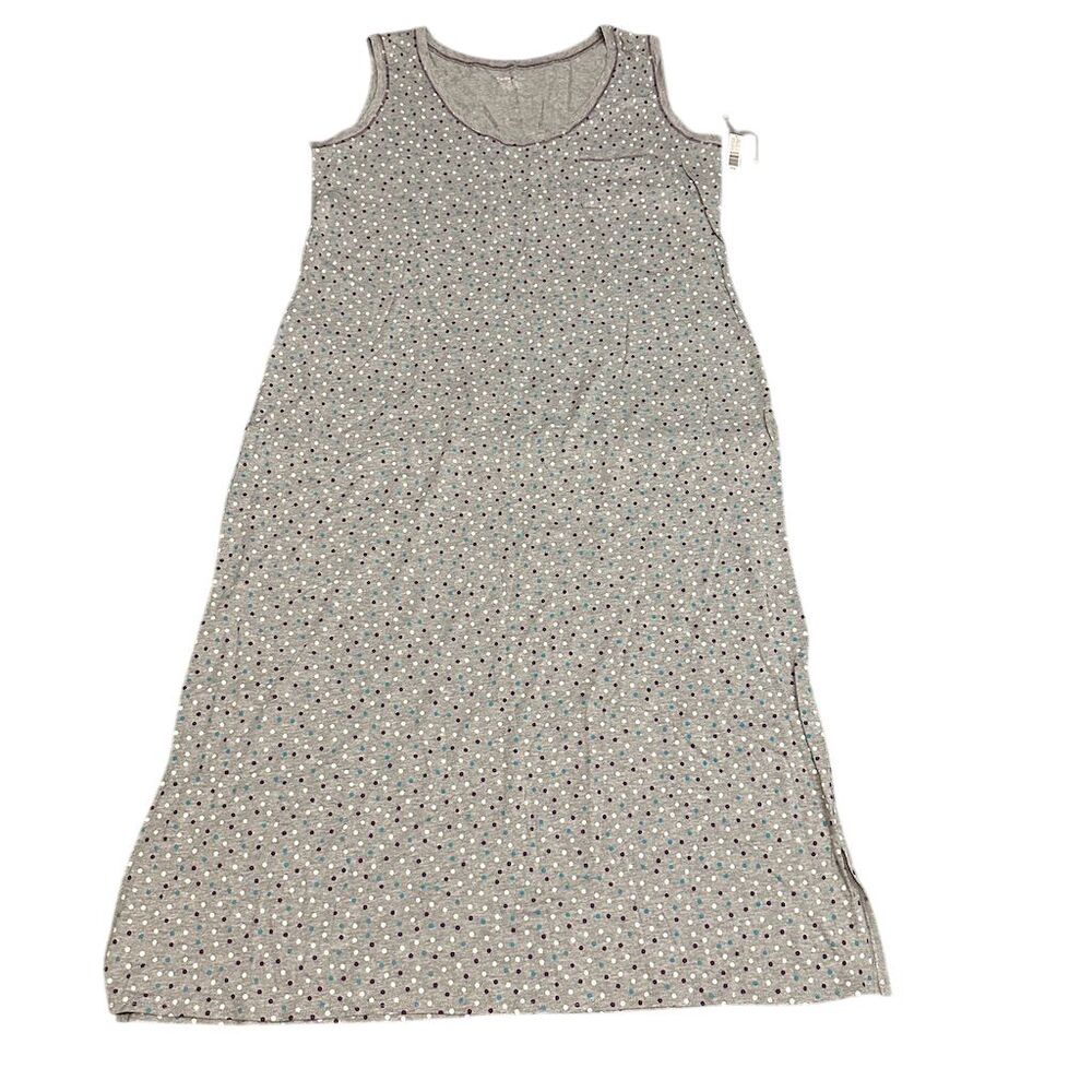 Avenue Body‎ Plus 18/20 Polka Dot Sleeveless Maxi Dress Multicolor